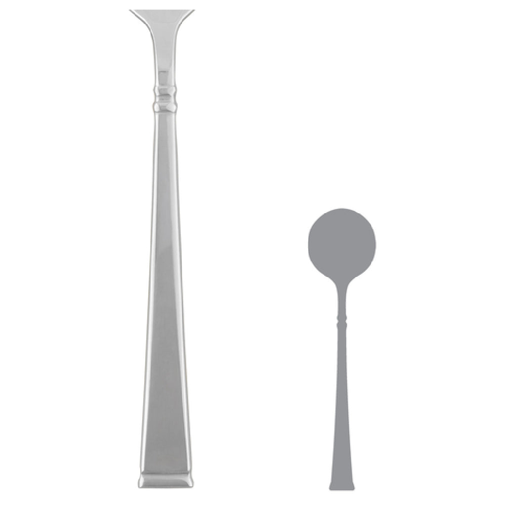 Steelite 5726SX002 Bouillon Soup Spoon 5-3/4" 18/10 Stainless Steel