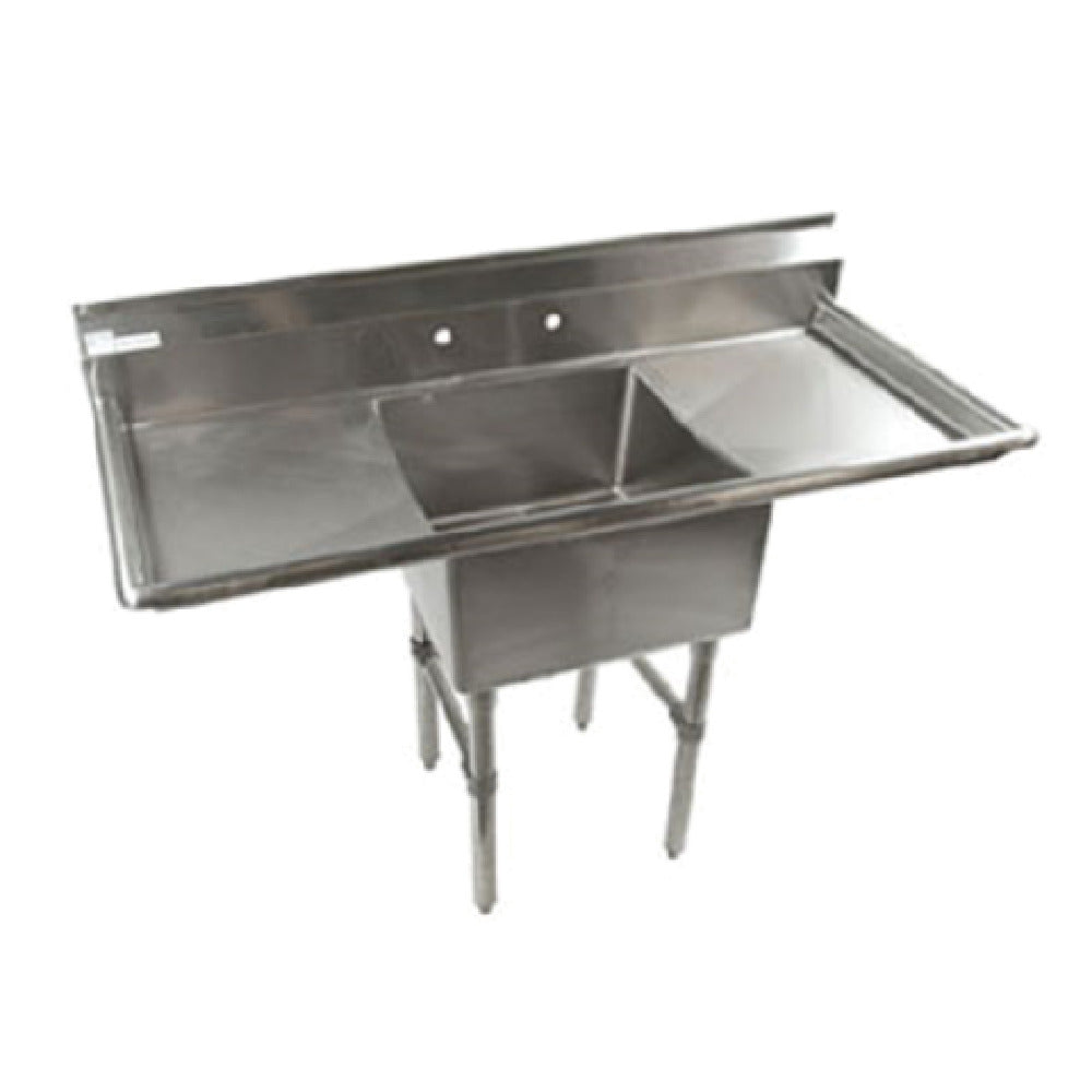 Klinger's Trading ECS12D Economy Sink One Compartment 52"W X 26"D
