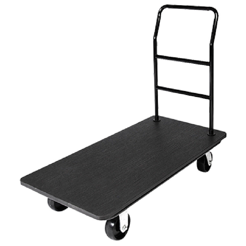 Central Specialties 2100PLS-090 Utility Cart 42"W X 22"D X 38"H Black Powder Coated Tubular Steel Handle
