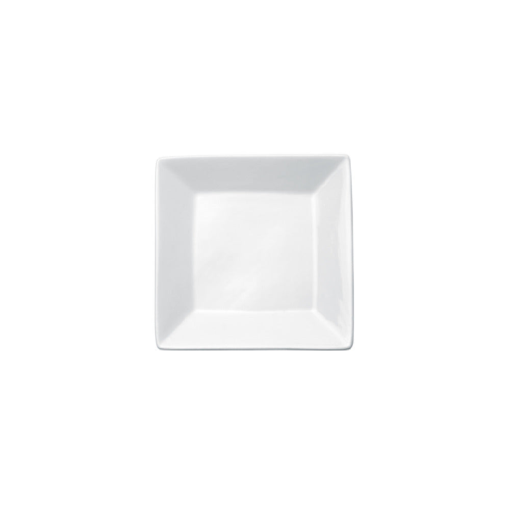 Winco RPS-5 Royalsquare Plate 5"L X 5"W X 1/2"H