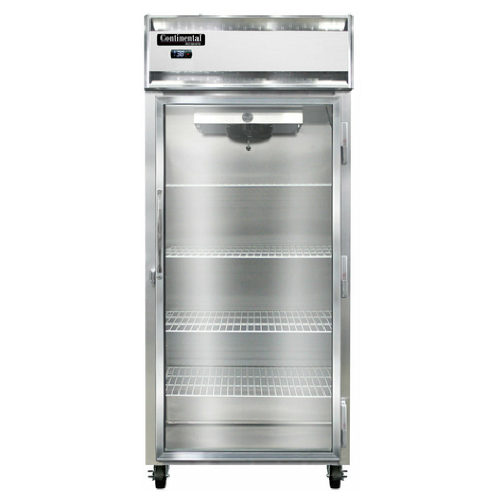 Continental Refrigerator 1RXSNSSGD Extra-Wide Refrigerator Reach-in Display 36-1/4"W