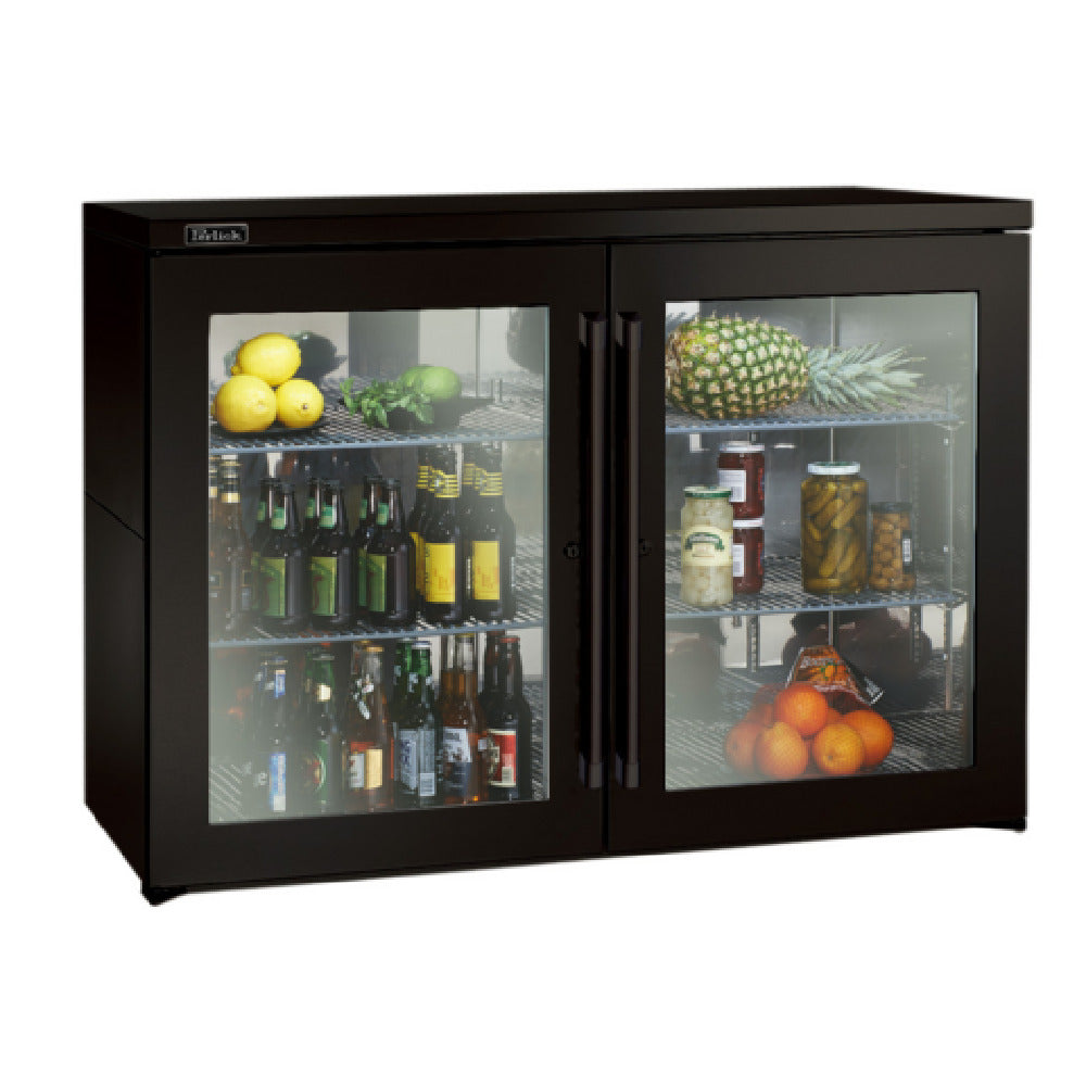 Perlick BBR48 Refrigerated Back Bar Cabinet Two-section 48"W