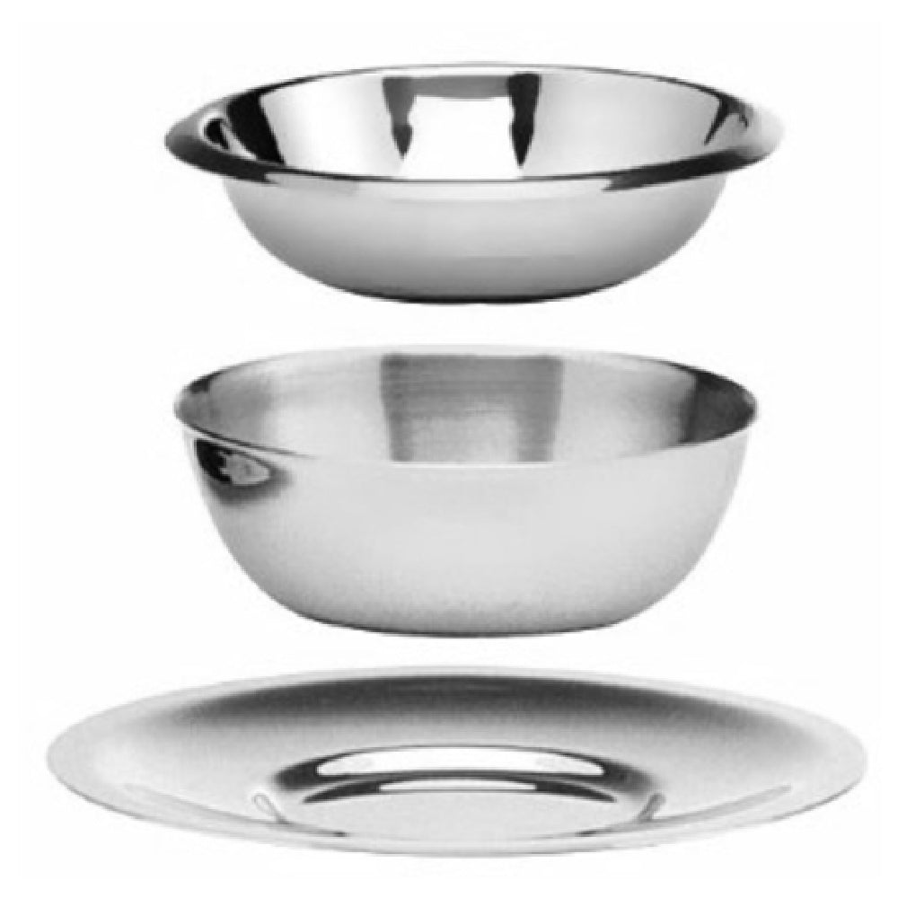 Bauscher Hepp 12.2117.0000 - Butter Dish, Outer: 4-9/16" Dia. (116mm), X 1-5/8"H (41mm)