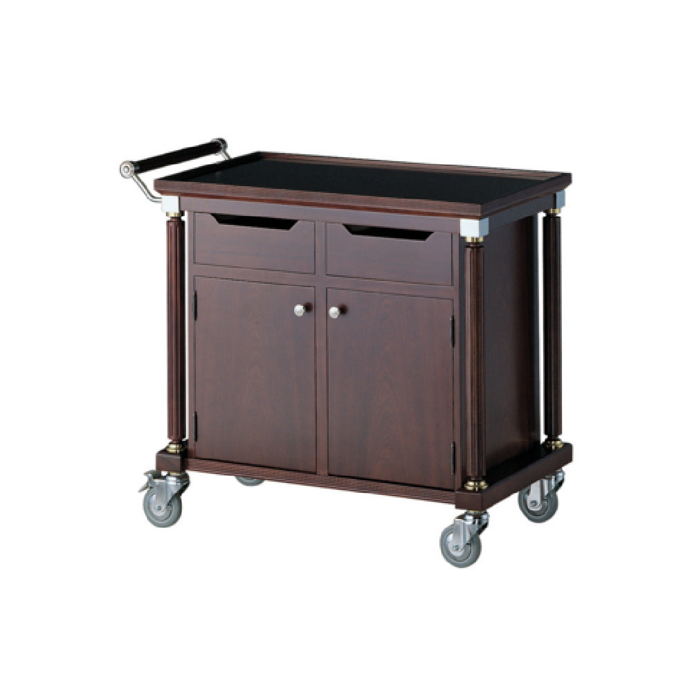 FOH BTR005DWW98 Smart Buffet Ware® Service Trolly 34.75" X 19" Enclosed