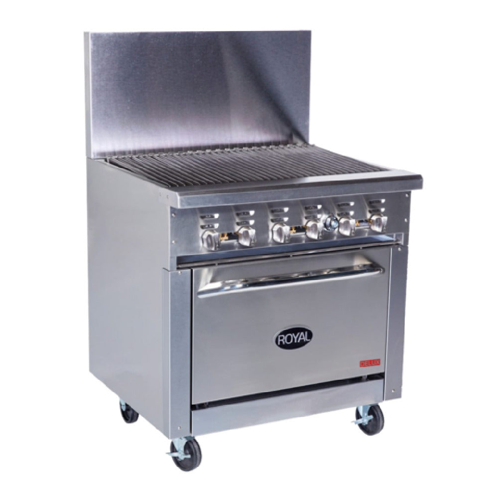 Royal Range Of California RDR-24RB-XB_LP Delux Series Restaurant Range Gas