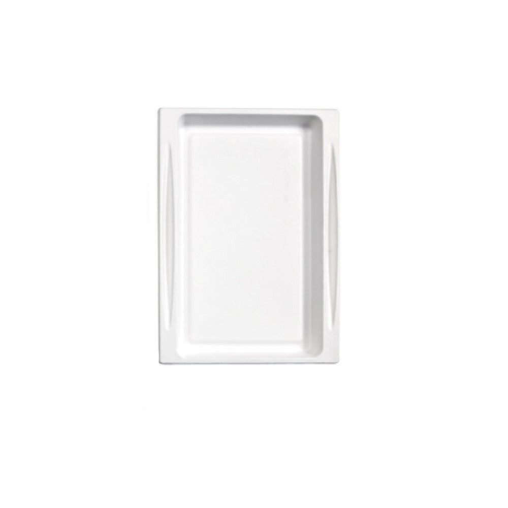 PacknWood 210APUTRP12F - Tray, 10.7"L X 7.5"W X 0.75"H, Atlas 1/2 (No Added PFAs)