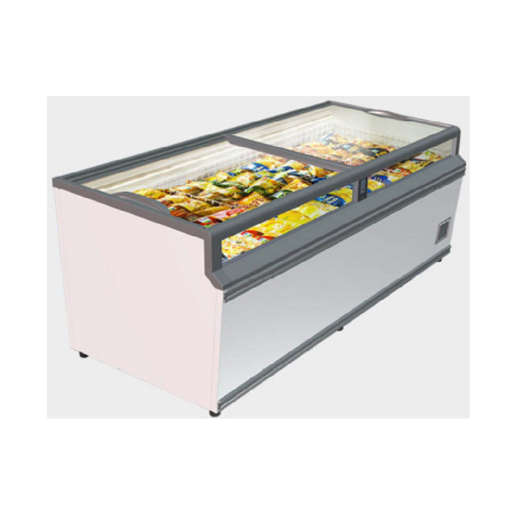 AHT Cooling Systems USA 434099 SYDNEY EC 223 (U) RAL9003 WHITE AHT Sydney End Cap Multi-Temp Merchandiser