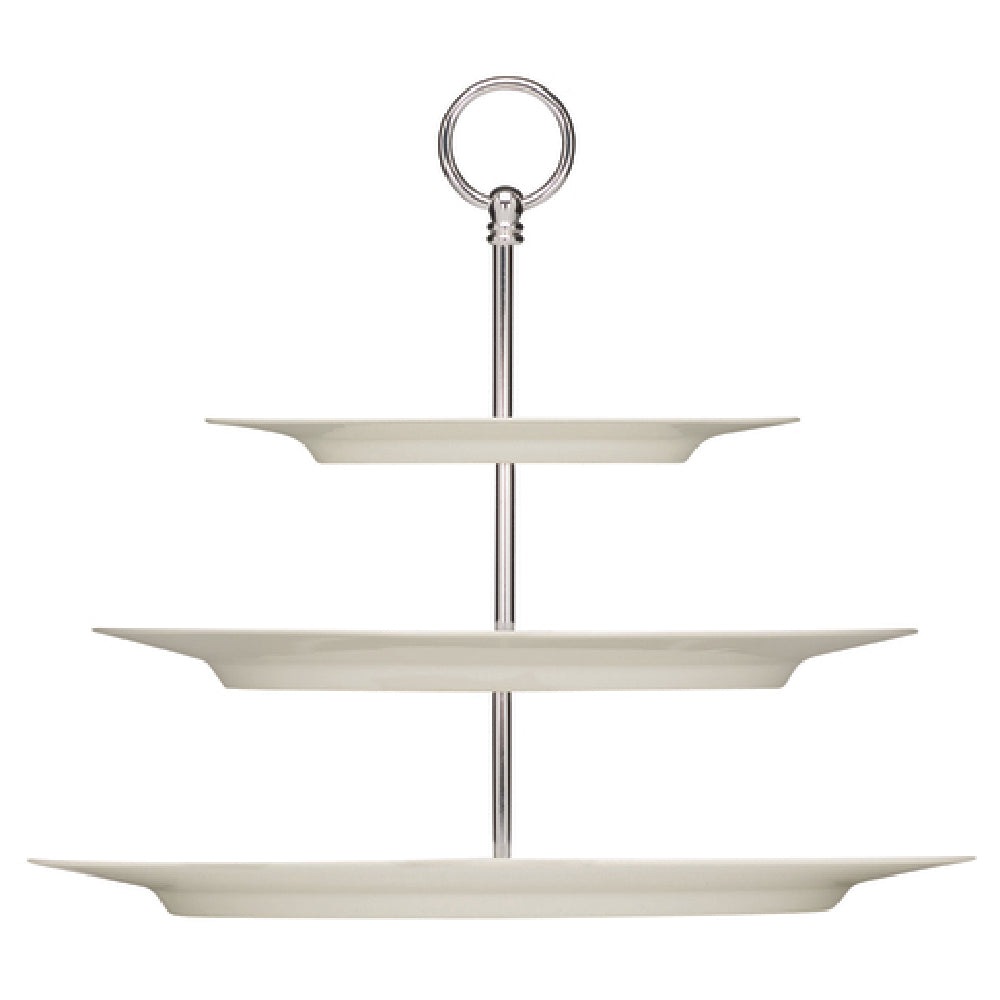 Bauscher Hepp 697303 - Etagére, 10-5/8" Dia. X 12-13/16"H, 3-tier