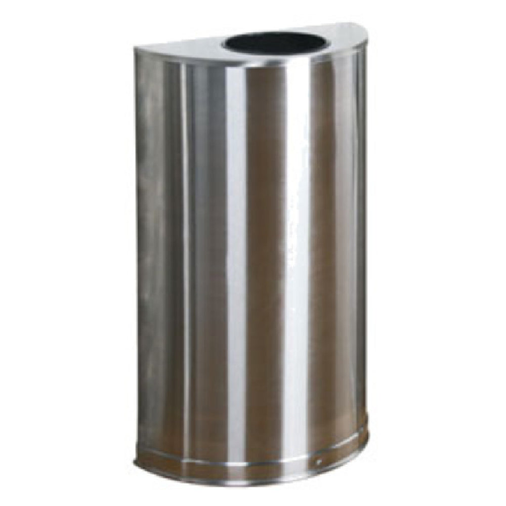 Rubbermaid FGSO12SSSPL - European Series Indoor Receptacle, 12 Gallon, 9"L X 18"W X 32"H