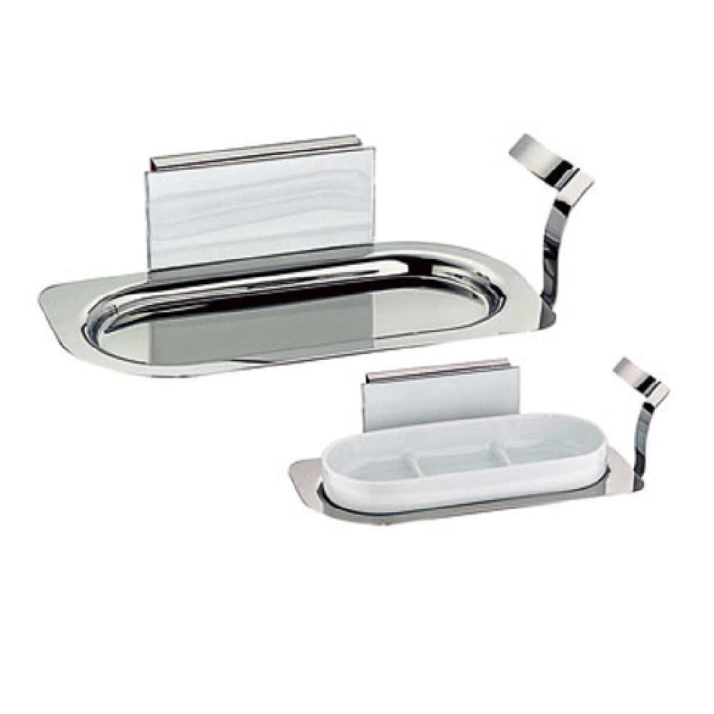 Bauscher Hepp 57.0034.9800 - Bowl, Three-compartment, 8-1/4"L (210mm) X 3-1/2"W (90mm) X 1-1/4"H (30mm)