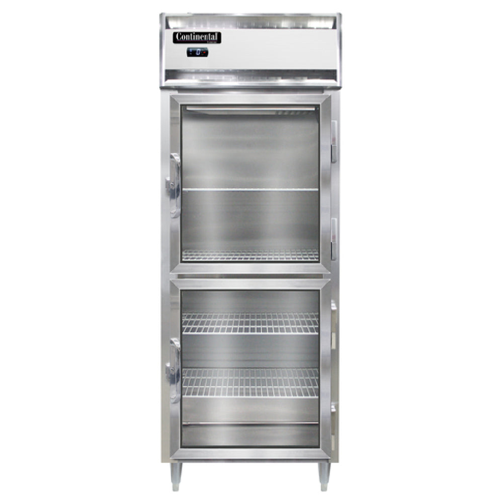 Continental Refrigerator D1FENGDHD Designer Line Wide Freezer Reach-in 28-1/2"W