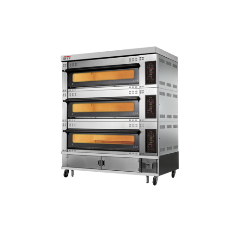 Turbo Air BTDO-403 - Deck Oven, 65"W X 47"D X 77"H, Microprocessor Heating Control