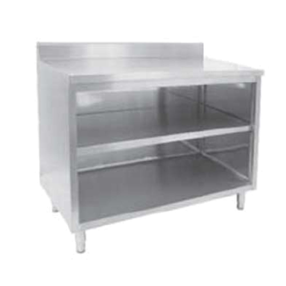 GSW USA CTN-P2448 Work Table Cabinet Base With Open Front 48"W X 24"D X 35"H