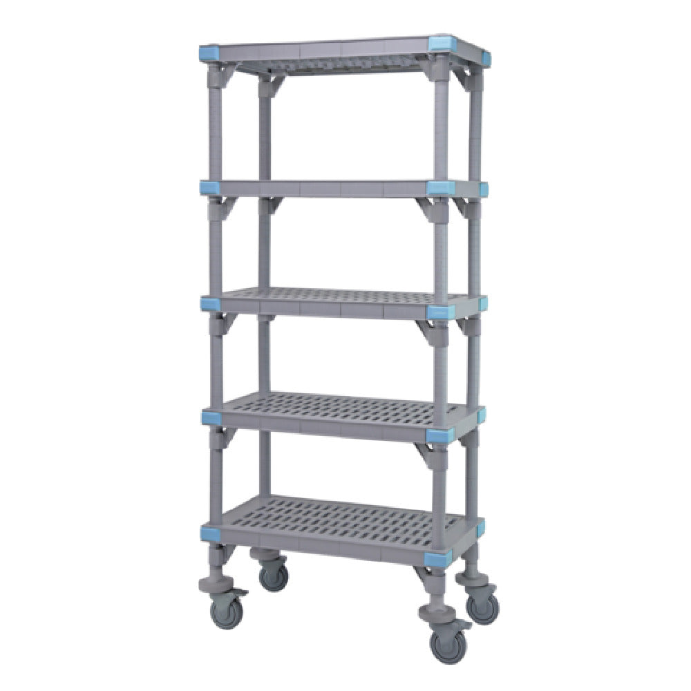 Quantum QPM245474VS-5 Millenia Shelving Unit Mobile 54"W X 24"D X 74"H