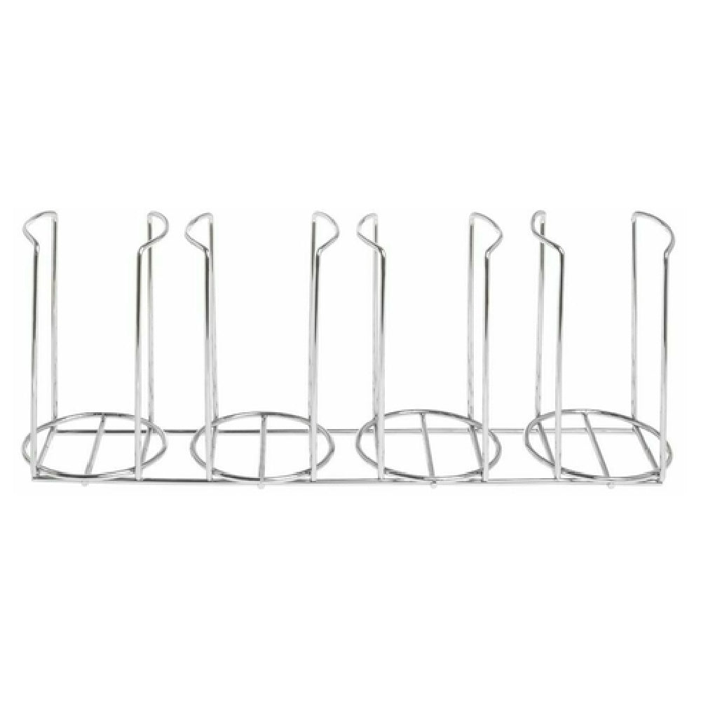 Hubert 80028 - Cup/Lid Holder, 4-compartment, 4-1/4"L X 19-3/8"W X 6-3/4"H