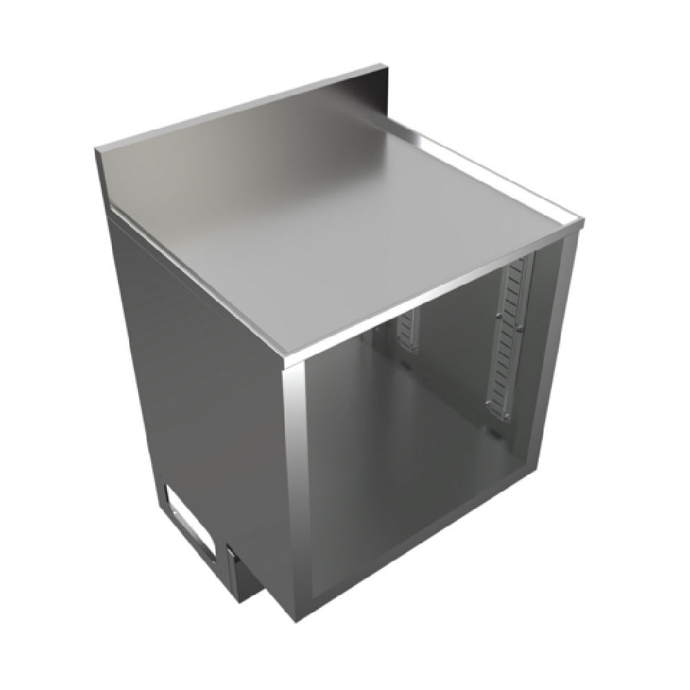 BK Resources UBC-B-21-W24 Call Series Underbar Cabinet Flat Top With Raised Edge
