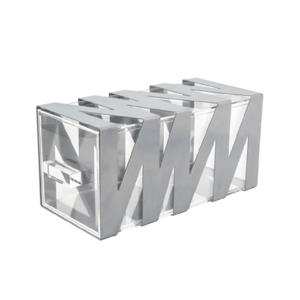 FOH BHO085SII20_ B³ Buffet Building Blocks® Zig Zag Housing/Drawer Set Of 26-1/4"W X 6-1/4"D X 13"H