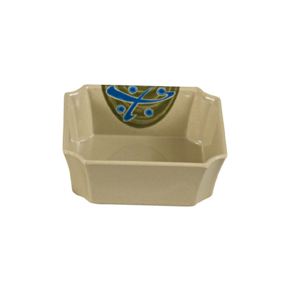 Yanco JP-5149 Japanese Side Dish 24 Oz. 5-1/4"L X 5-1/4"W X 2"H