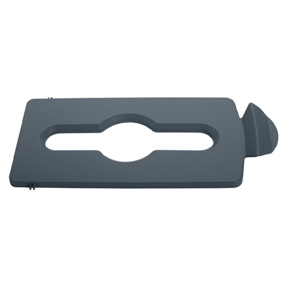Rubbermaid 2007899 - Slim Jim® Mixed Recycling Station Lid Insert, 16-1/2"L X 8"W X 1/2"H