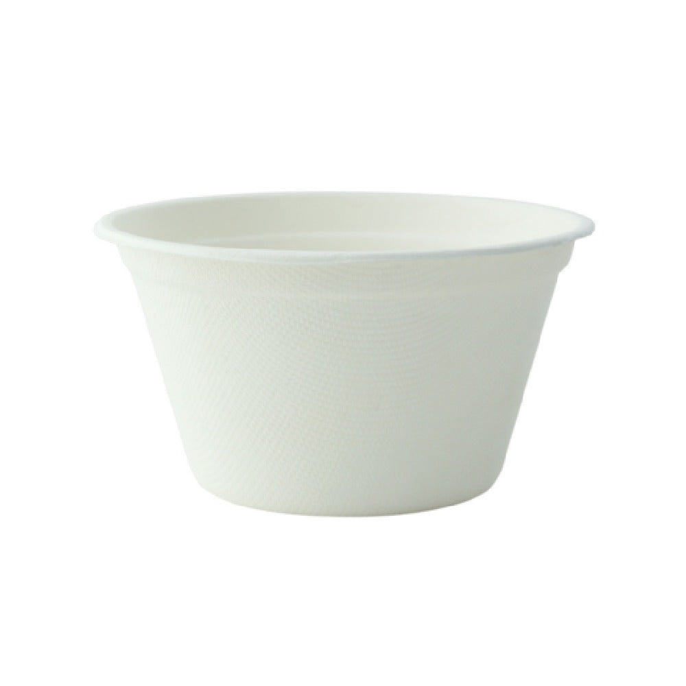 PacknWood 210GPU350F - Sugarcane Takeout Bowl (No Added PFAs), 12oz, 4.3" D