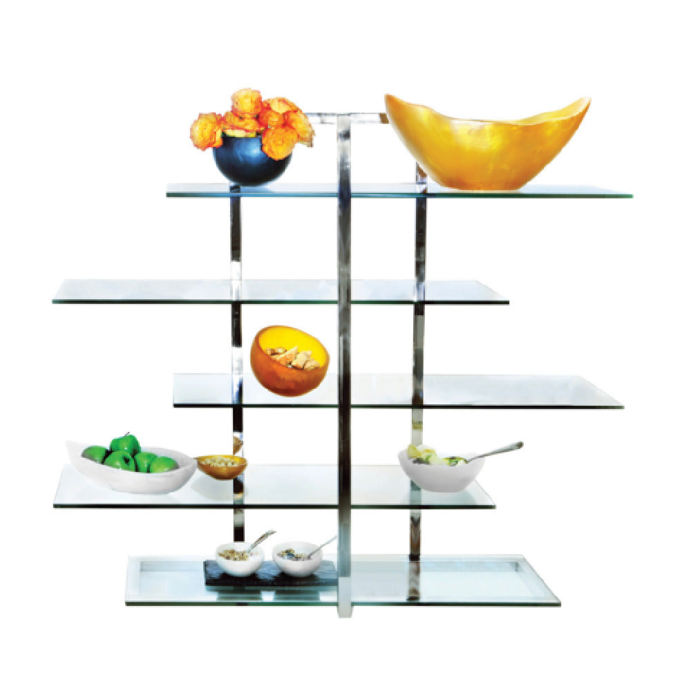 Steelite DWPSTAND5TIER 5 Tier Stand 36.0"W X 11.0"D Metal