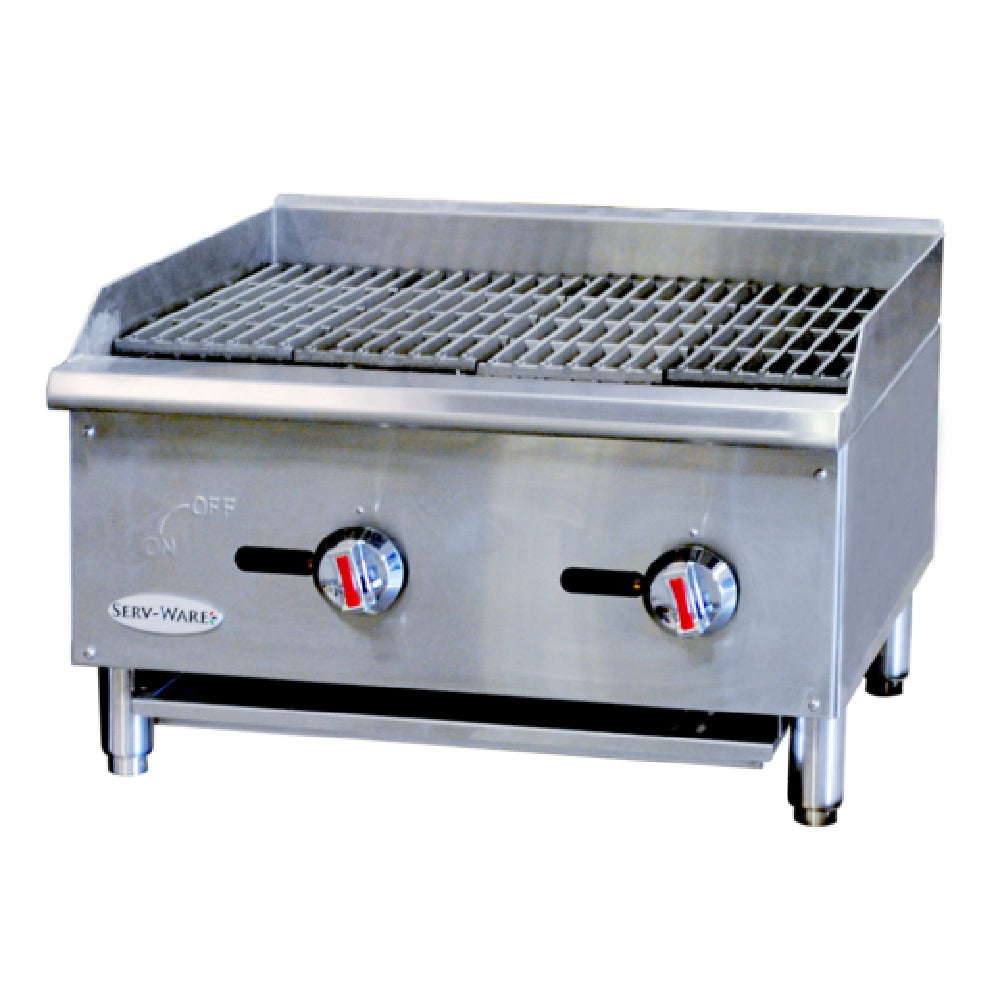 Serv-Ware SCBS-24-LP - Serv-Ware Radiant Broiler, 24"W, Liquid Propane