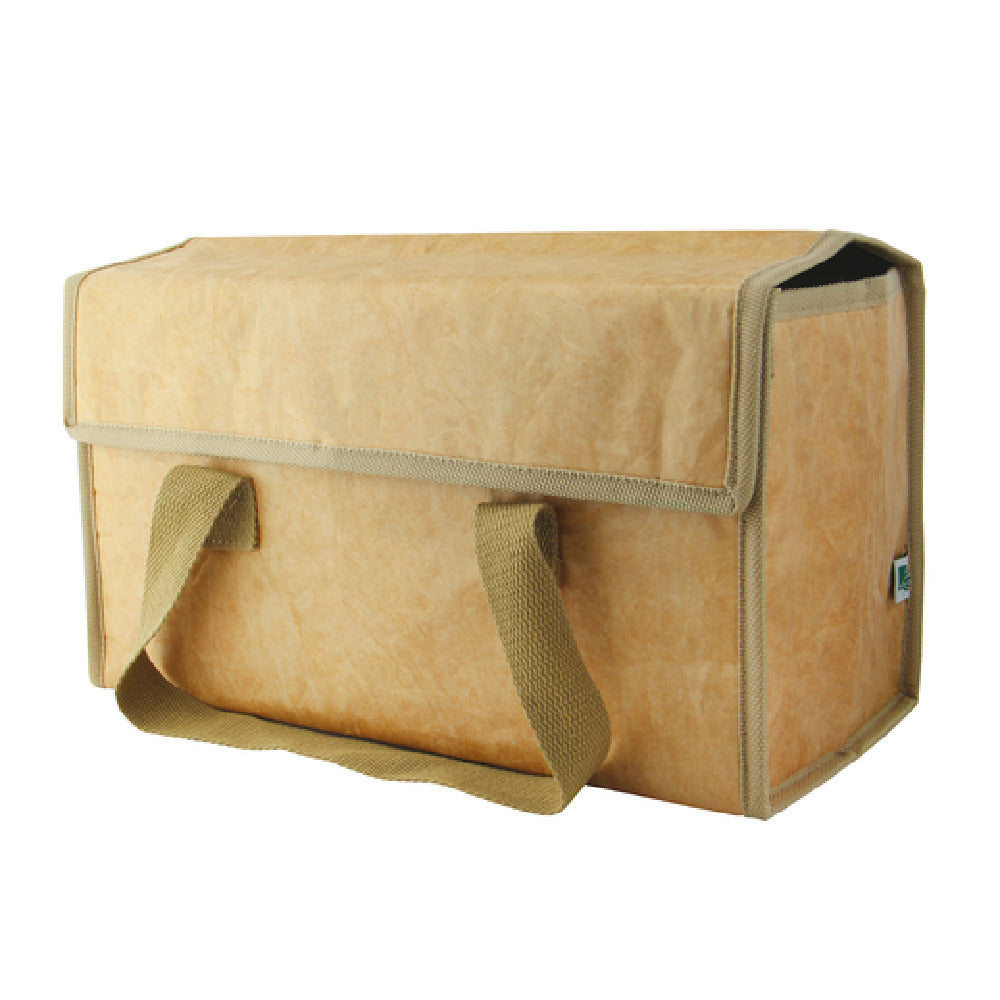 PacknWood 294REUPBG35 - Bag, Reusable Paper Insulated Meal Bag With Handle, 14 X 7.1 X 7.5in