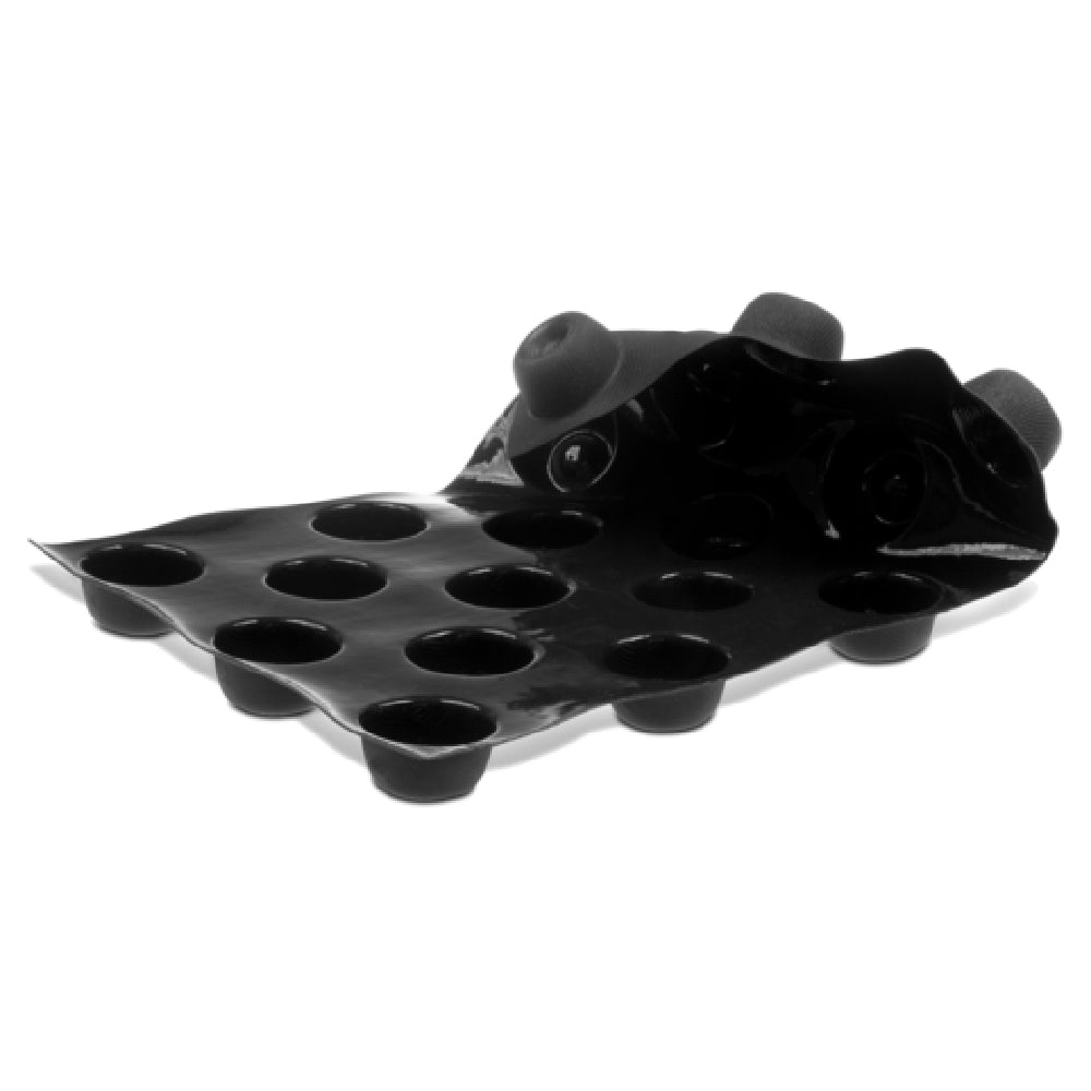 JB Prince M375 X - Demarle Flexipan® Mold, 23"L X 15"W, (18) Volcano