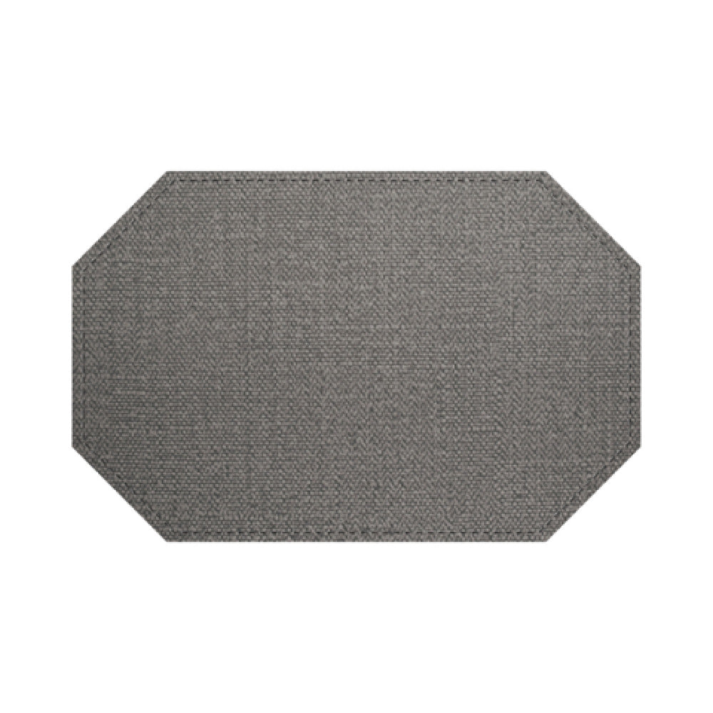 Risch PLACEMATDXOCT-MILAN 17X11 Milan Simulated Woven Vinyl Premium Sewn Placemat (specify Color)