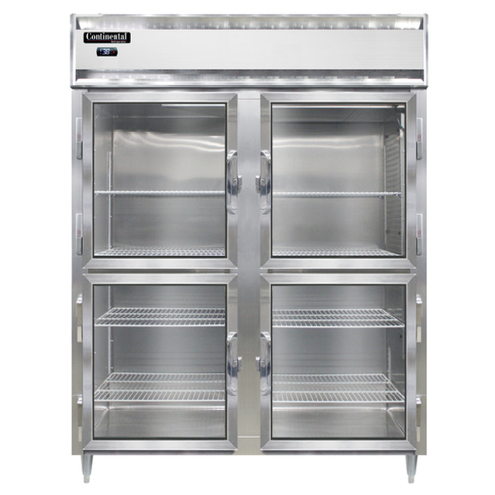 Continental Refrigerator D2RENGDHD Designer Line Wide Refrigerator Reach-in 57"W