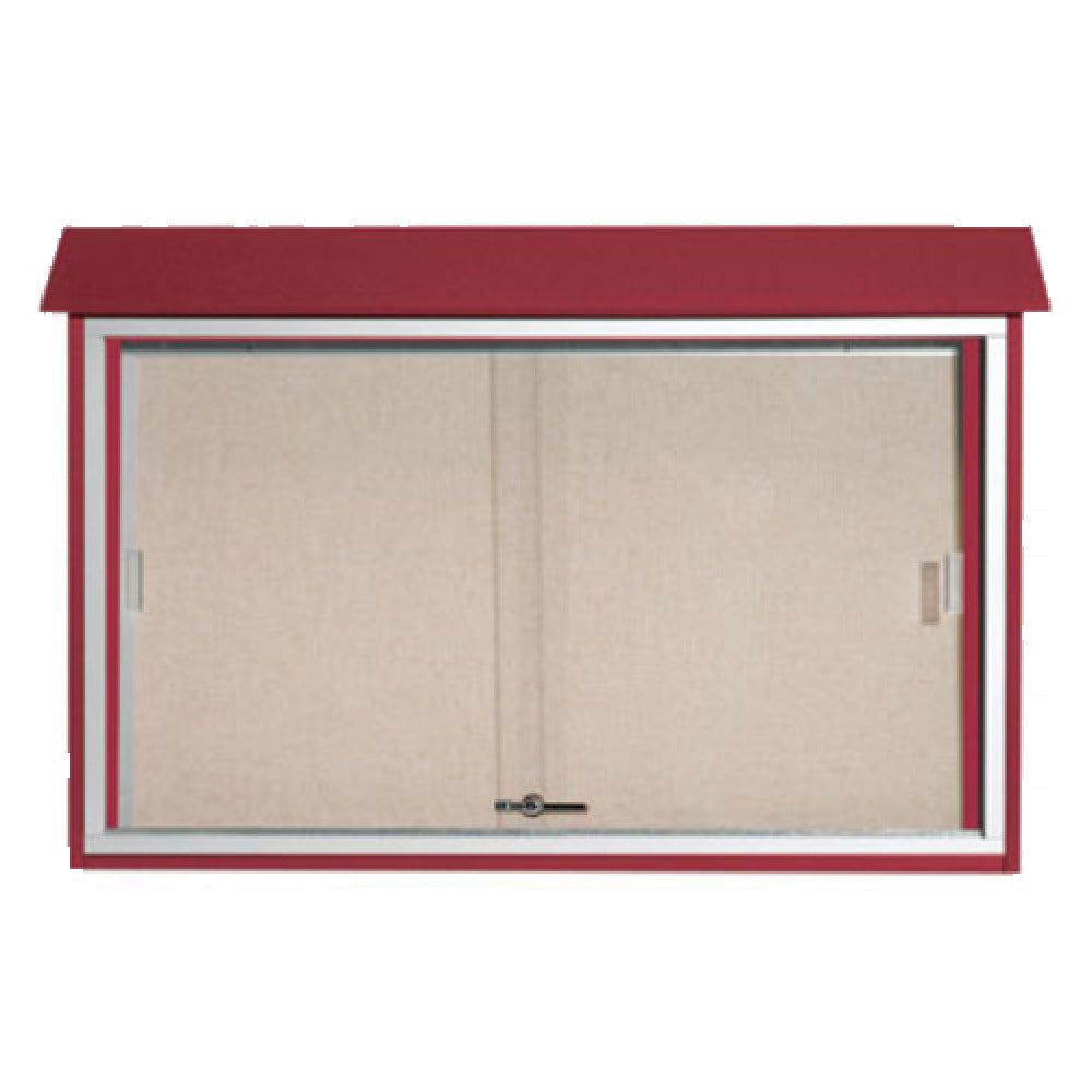 AARCO PLDS3045-7 - Message Center, 45"W X 30"H, Wall Mounted