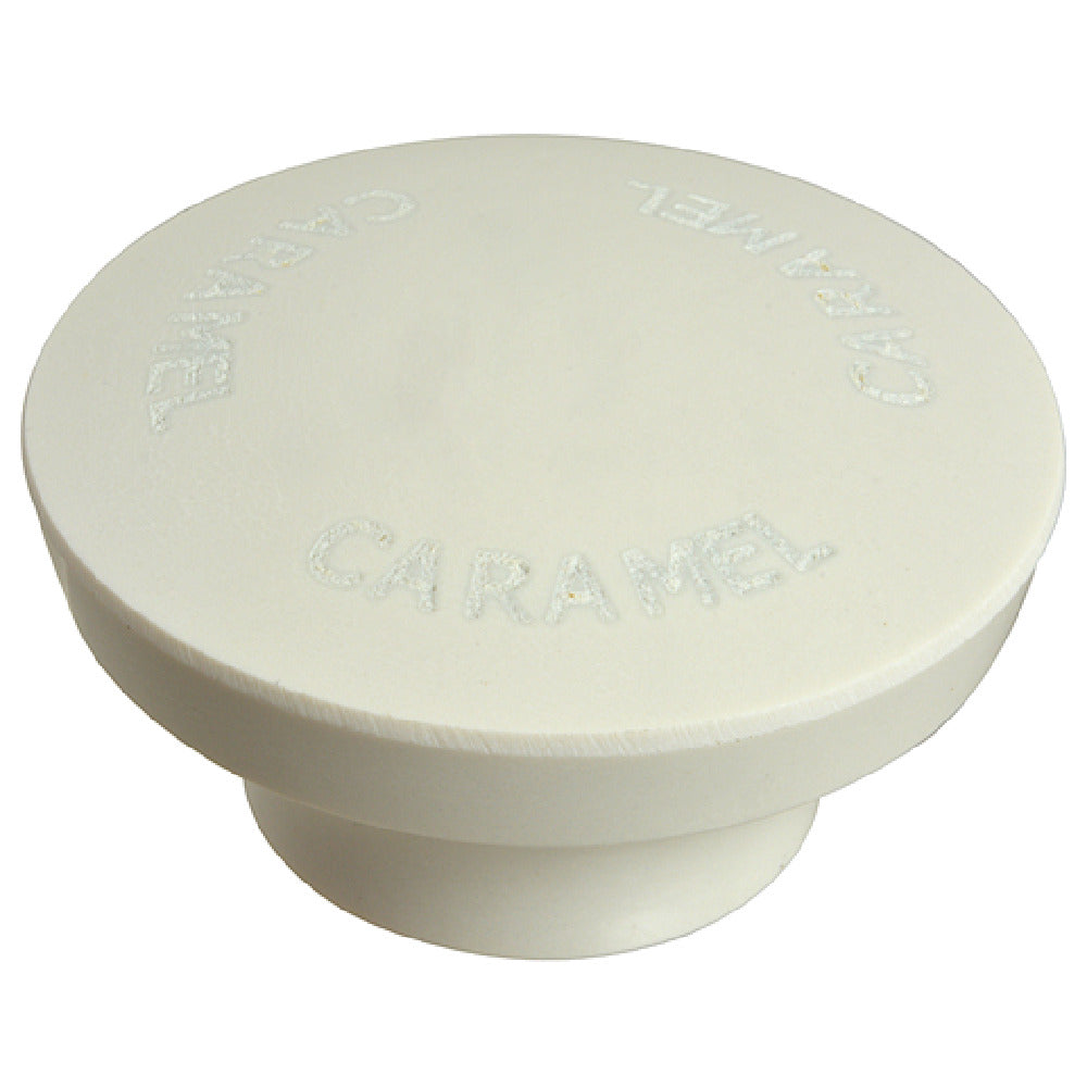 Franklin Machine Products 217-1286 Caramel Knob White 1-3/4" OD