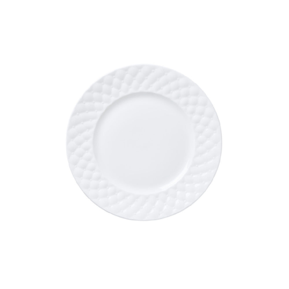 Steelite 85000AND0674 - Rim Plate, 8.25", Whiteware