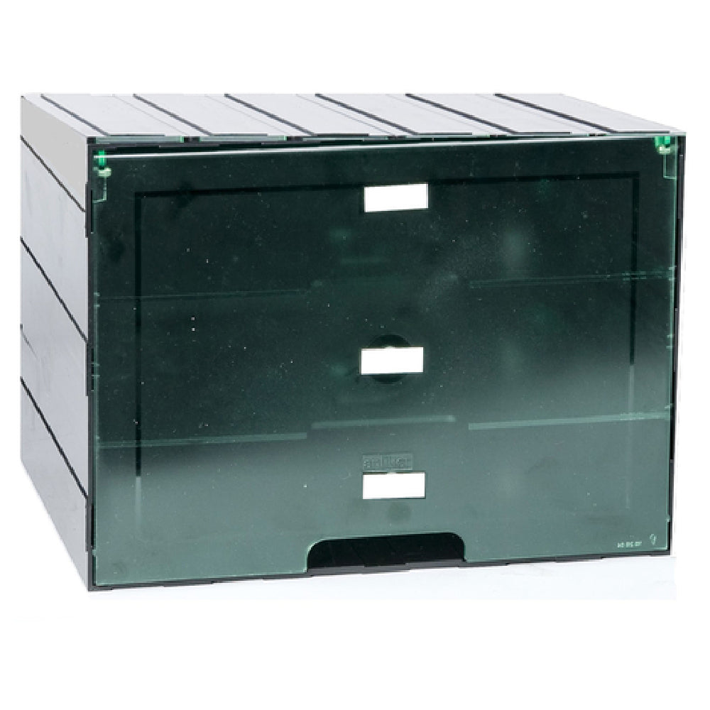 Brunner Anliker BOX LARGE2-5 - (232.01551) Disc Storage Case, (2) Shelves, Holds (3) Discs