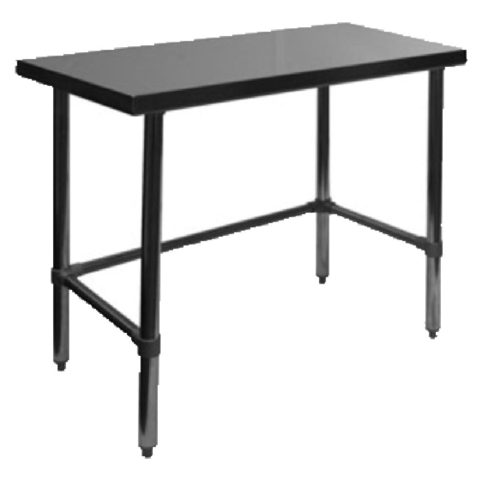GSW USA WT-P3012B Premium Work Table 12"W X 30"D X 35"H 16/304 Stainless Steel Top