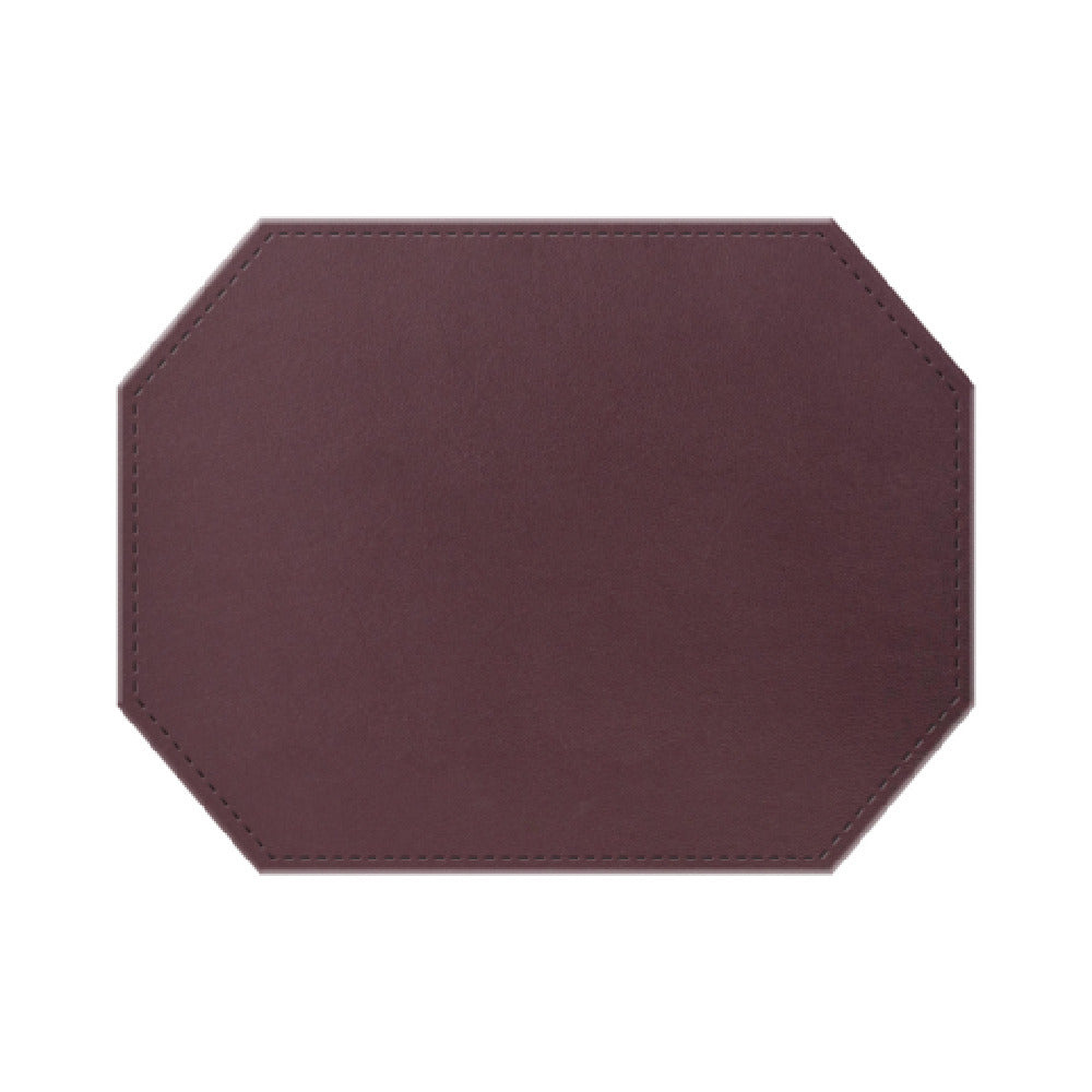 Risch TABLEMATOCT-IRI 17X13 Iridescent Shimmer Faux-leather Table Mat (specify Color)
