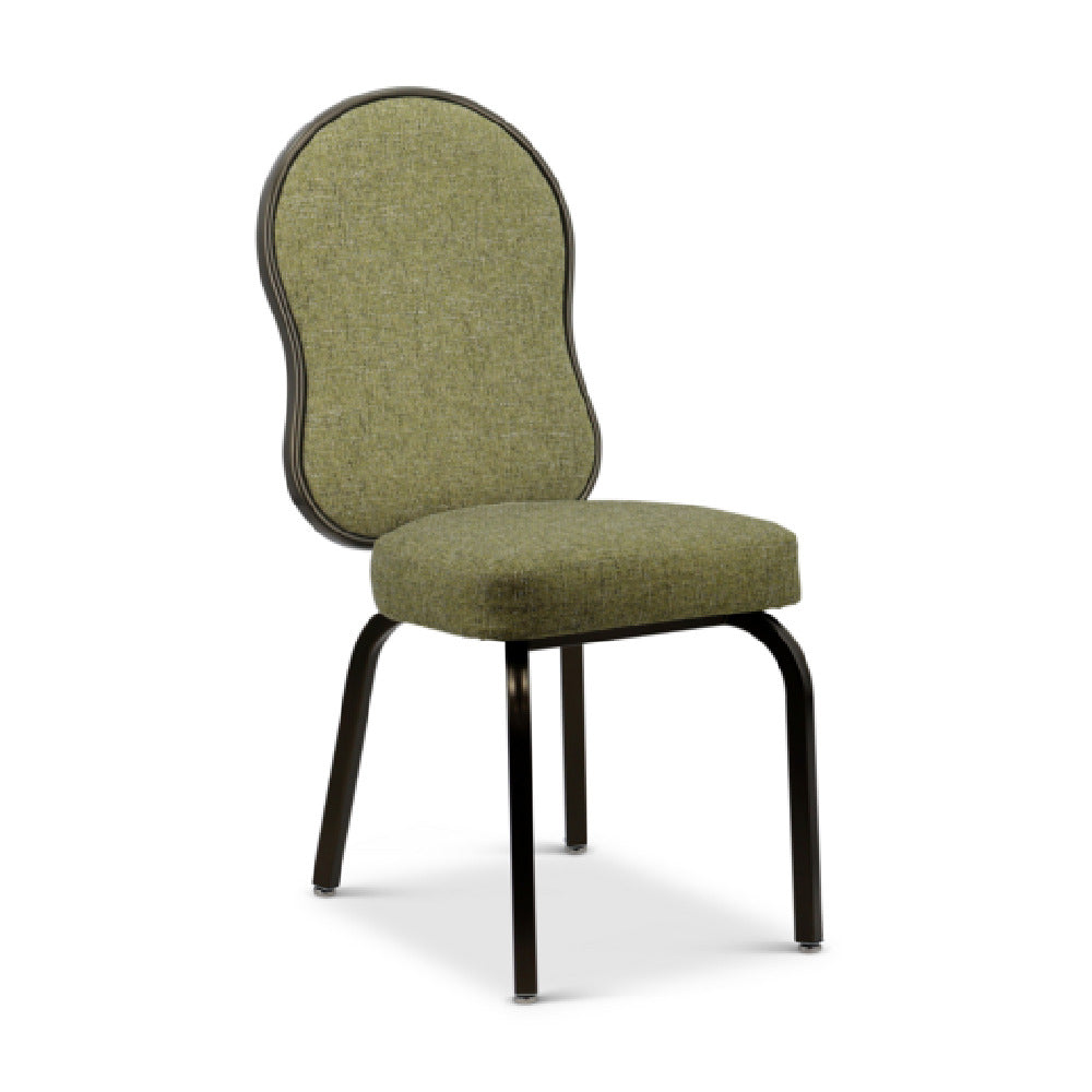 Forbes Industries GA-2501-AL - Hermosa Banquet Chair, Club Style Nesters, 21.5"D X 16.5"W X 36.5"H