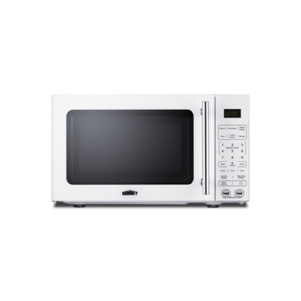 Summit SM904WA - Countertop Microwave Oven, 0.7 Cu.ft Of Interior Cooking Space, 700 Watts
