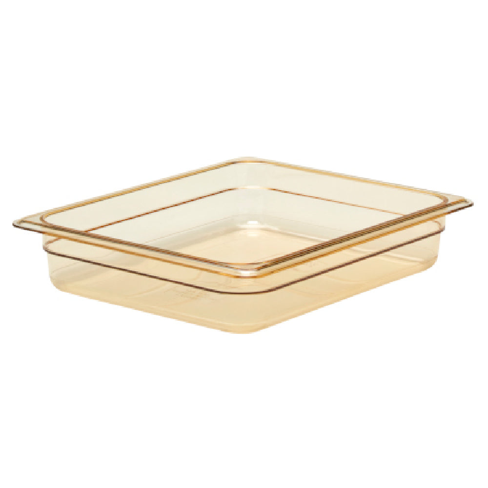 Hatco 04-09-225-00 1/2 Sz 2.5" Food Pan Amber High Heat