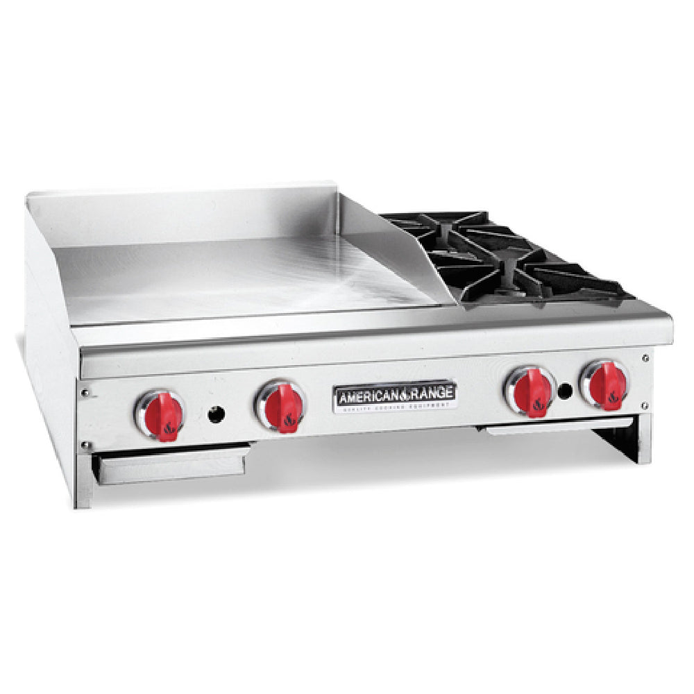 American Range AR60-48G2OB_LP - Griddle/Open Burner Combination, Gas, 60"