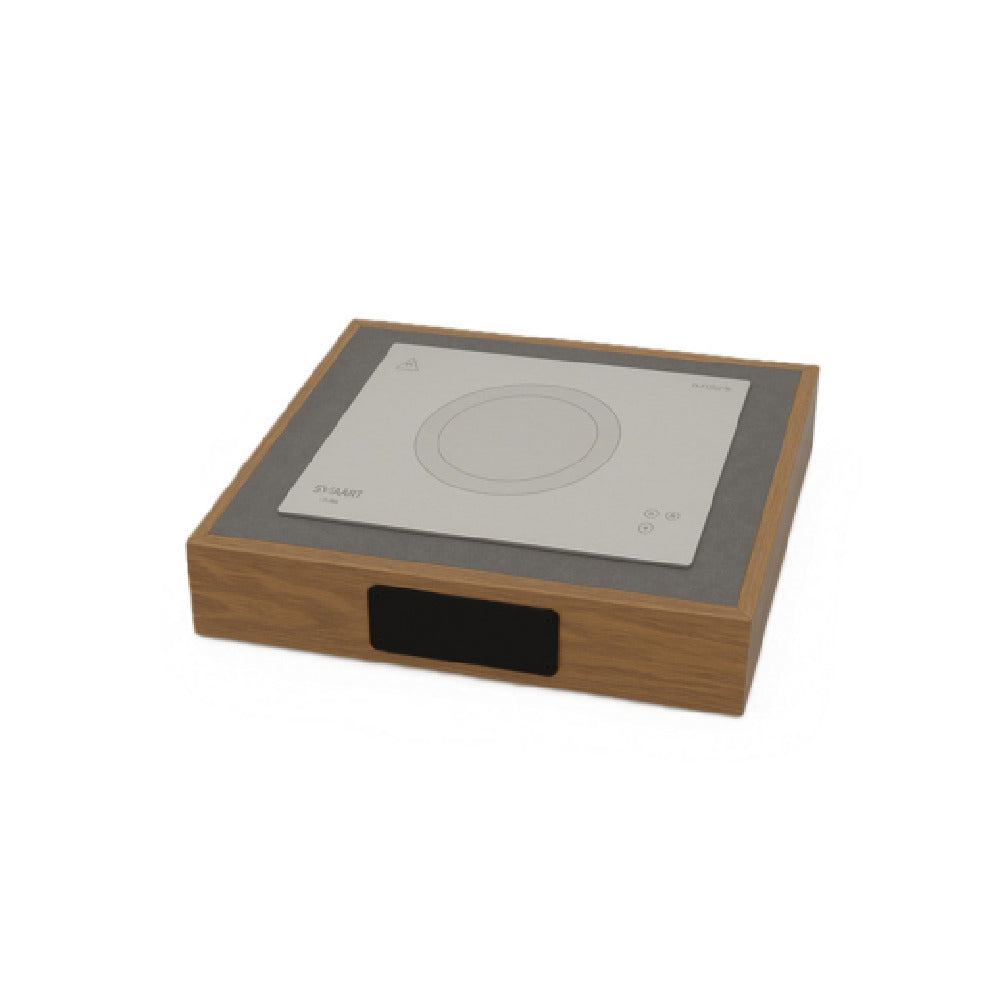FOH BTR049NAM18 Smart Buffet Ware® Eco System Warm StellarVolt™ 14" Flush Mount Induction Box Set 230v Grey