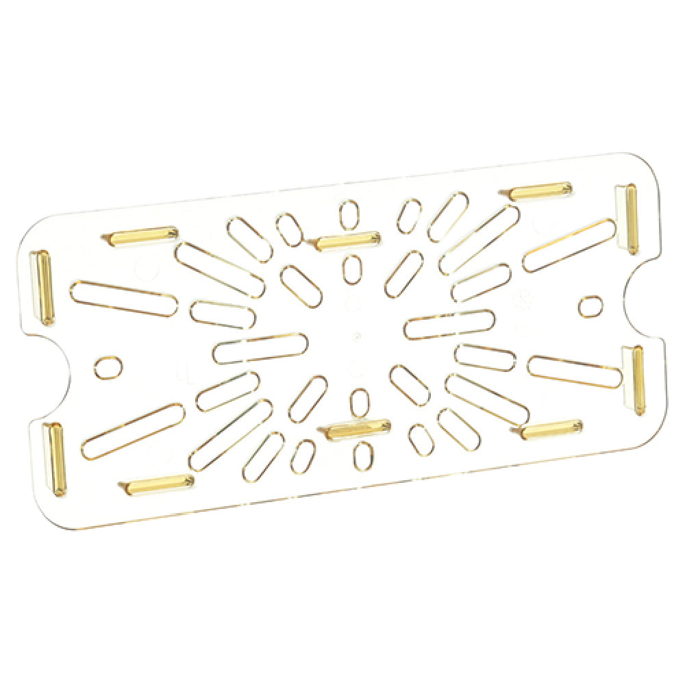 Cambro 30HPD-150 1/3 Size Drain Shelf 150 High Heat Amber