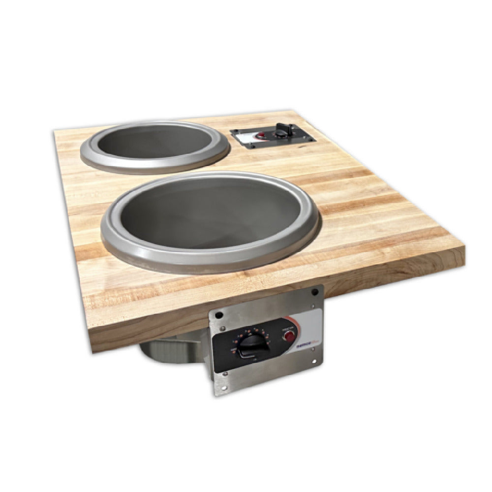 Nemco 6160-CW Hot Food Well 7 Quart Drop-In Cooker Warmer Electric