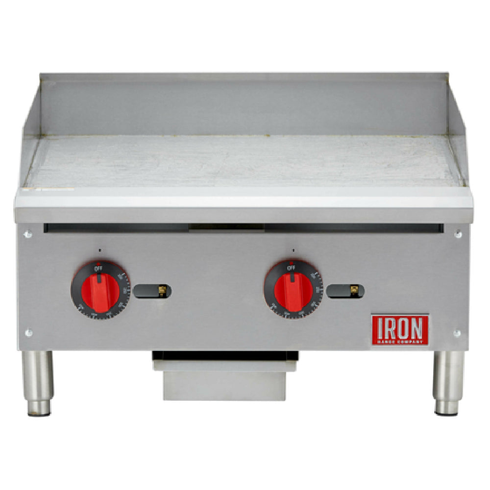 Iron Range IRTG-24 Commercial Griddle Natural Gas Countertop
