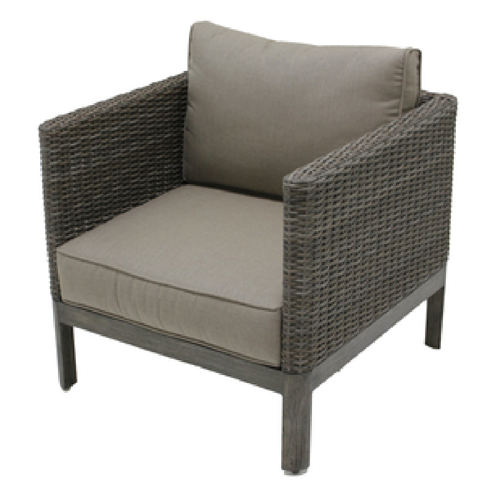 Plantation Prestige Commercial Furniture 8560600-0140432 Santa Cruz Lounge Chair 31-1/2"W X 30-7/10"D X 28"H