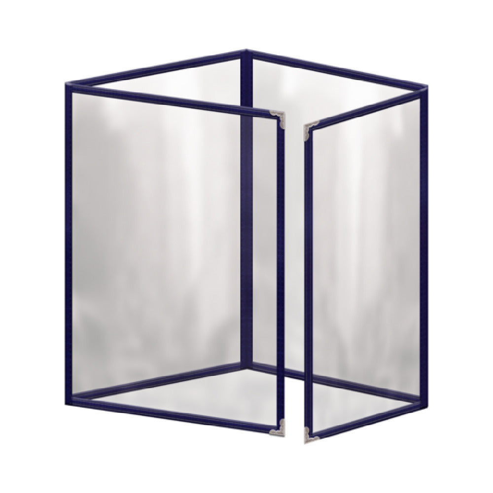 Risch TETQ 8.5X11-NYLON Deluxe Sewn Nylon Menu Cover (specify Color) 8-1/2" X 11"