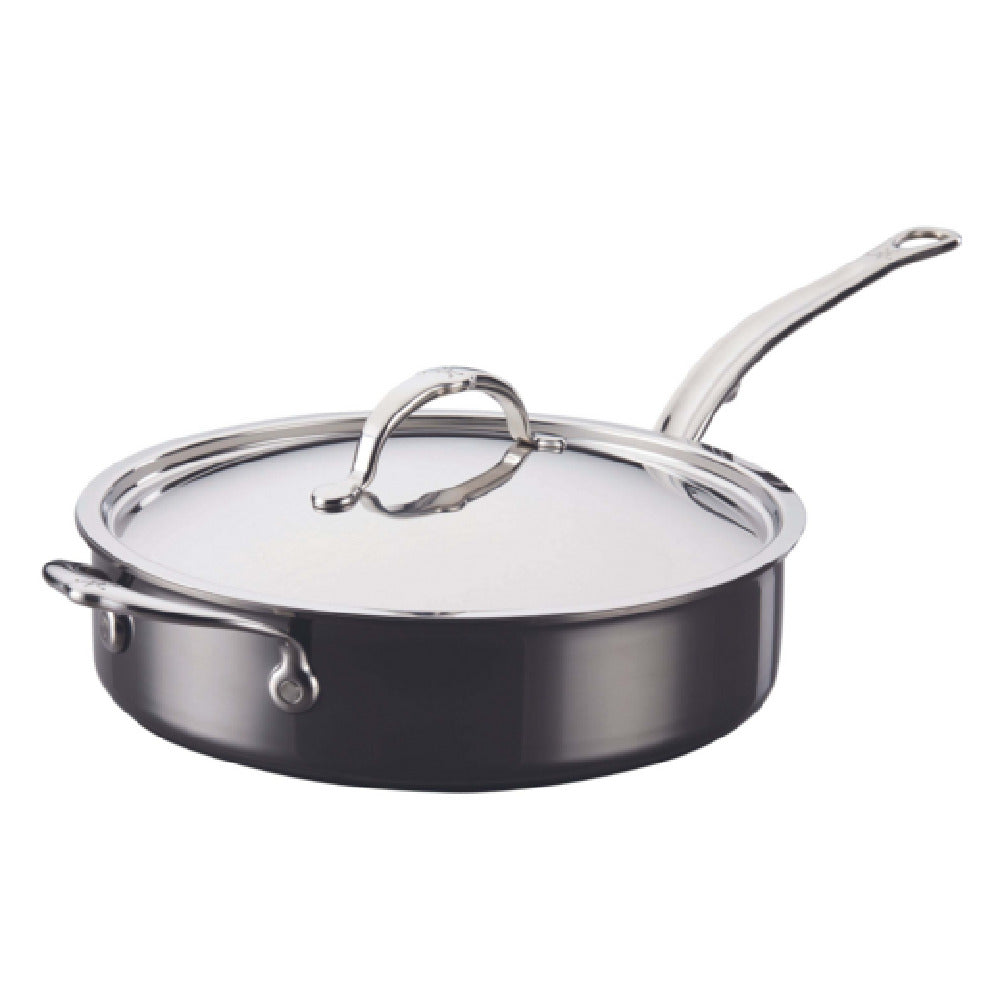 JB Prince S495 30 - Hestan Nanobond Sauté Pan, 5.0qt., Covered