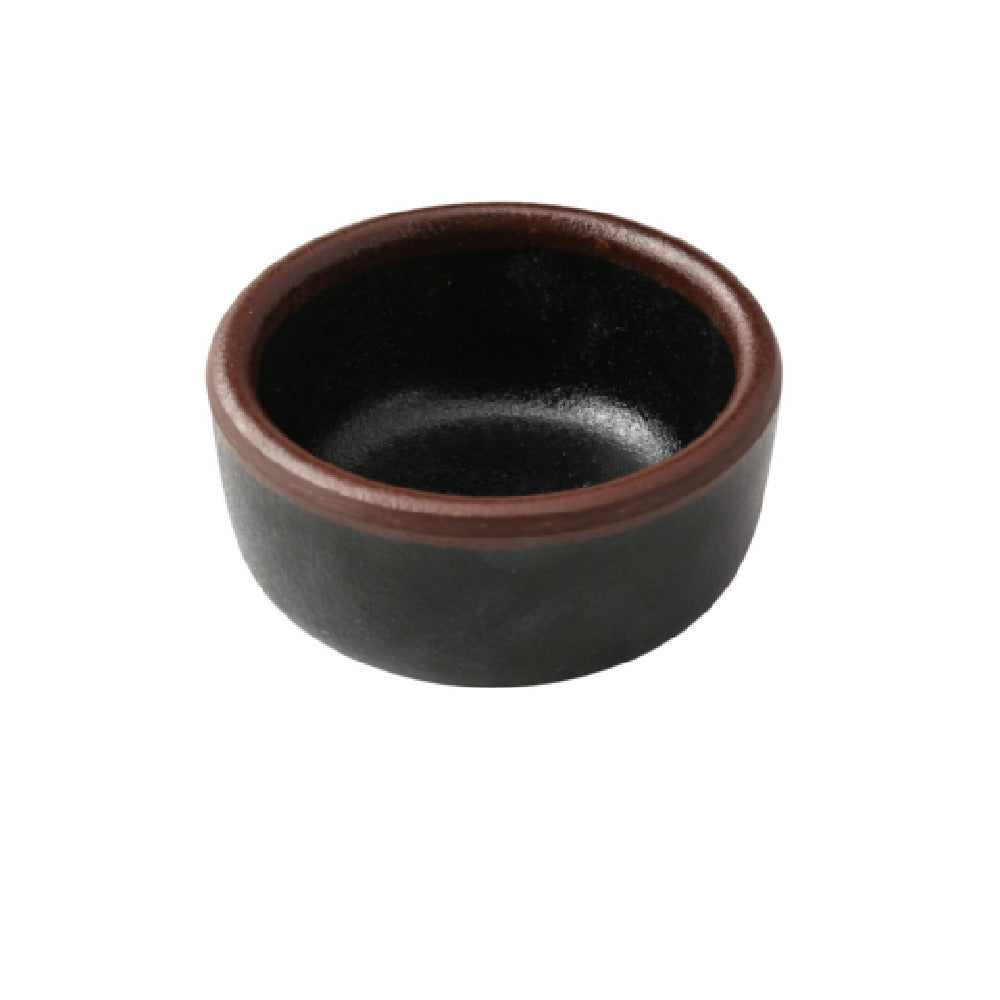 Yanco NA-5002BK Nature Art Condiment Server 2-1/2"dia. X 1-1/4"H 1.5 Oz