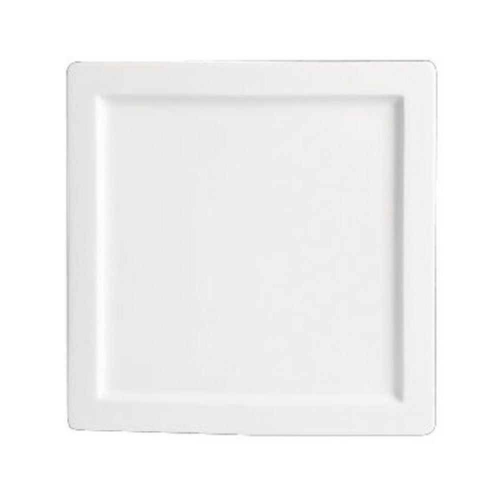 Steelite 6351MP70 - Rim Square Plate, 8.25", Simple Plus