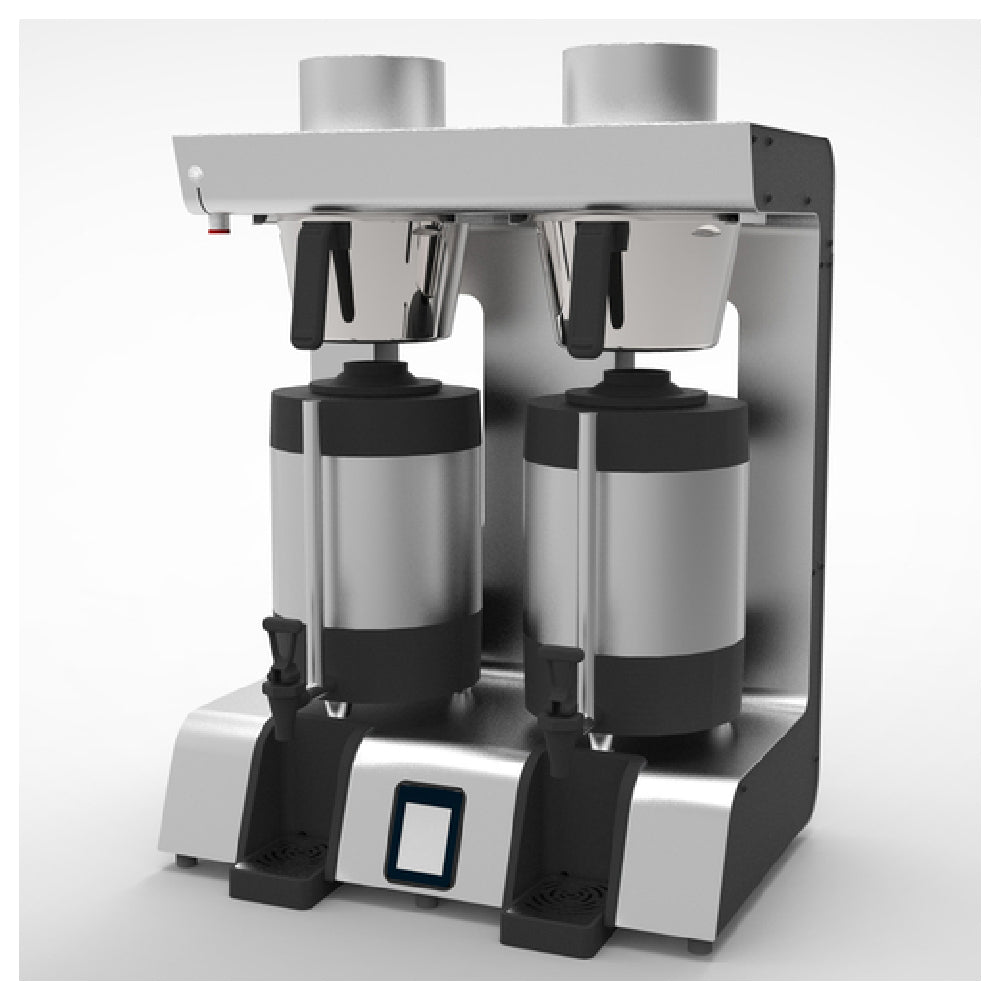 Marco Beverage Systems 1000855 Jet 6 Coffee Brewer Twin 1.5 Gallon Brew Capacity Per Urn (3 Gallon Total)